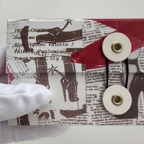 Pat McGrath Sublime Skin Highlighting Trio Palette 3x Highlighters Pink Gold + - Picture 13 of 16